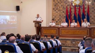 В Следственном комитете РА состоялось расширенное заседание коллегии, посвященное подведению итогов работ, выполненных в первом полугодии (фото)